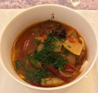 ウズベキスタン　スープ